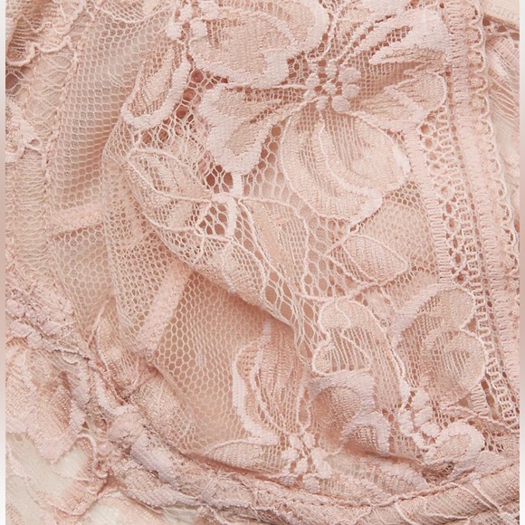 NWT intimately free people Sorento Demi Longline Bra sweet nothings sz 36C - Picture 4 of 12